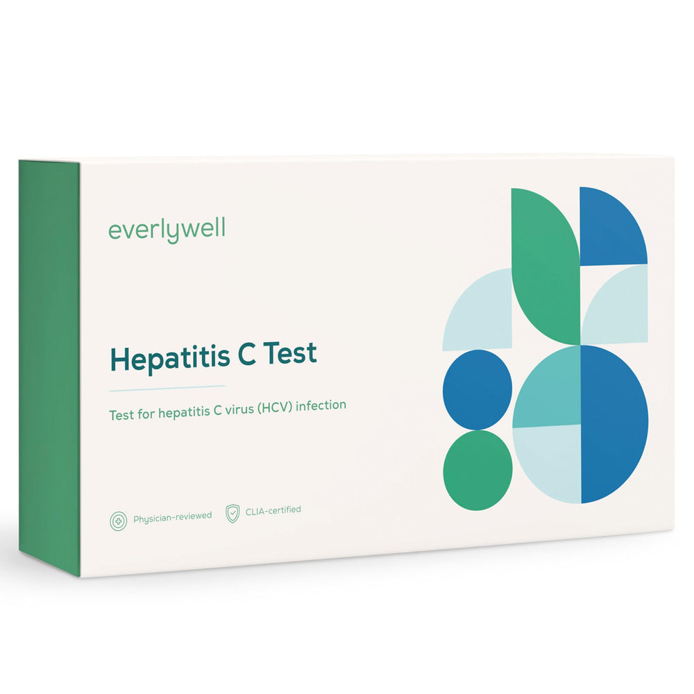 Everlywell Hepatitis C at-home collection kit with discreet packaging