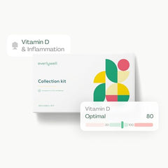 At-home sample collection components for vitamin D and hs-CRP test