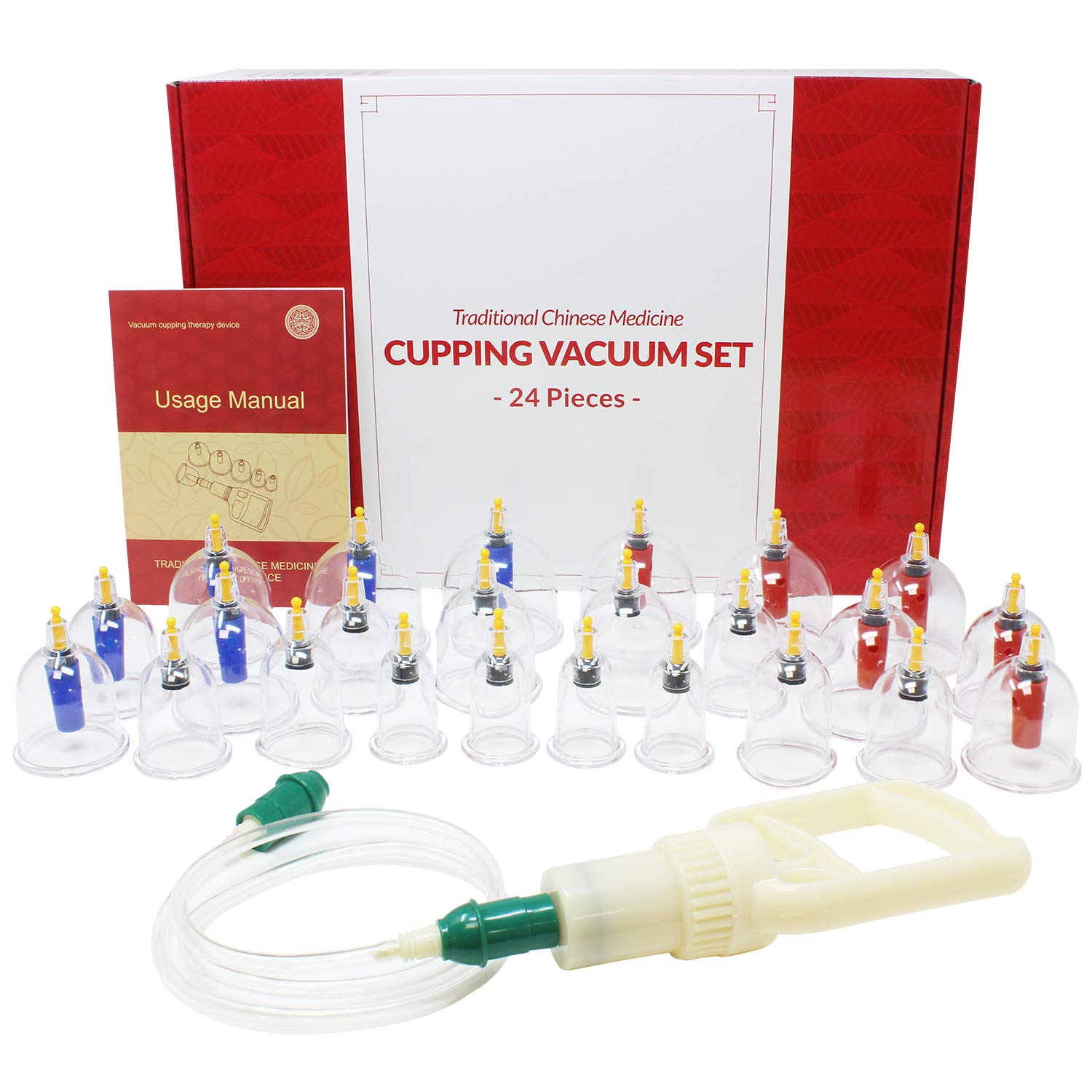 EverOne biomagnetic cupping set with 24 cups