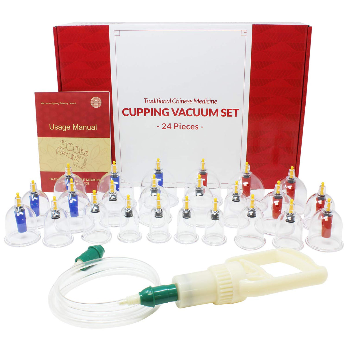 EverOne biomagnetic cupping set with 24 cups