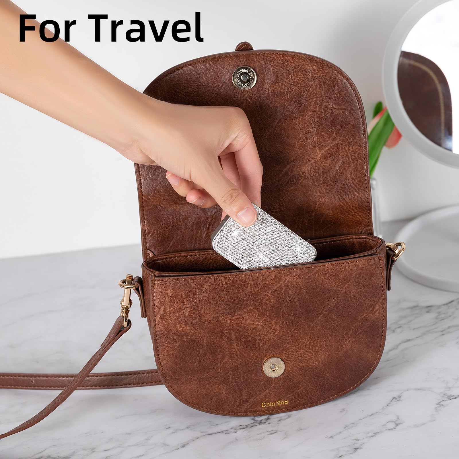 Multifunctional mini container for swabs, toothpicks, pills and small items