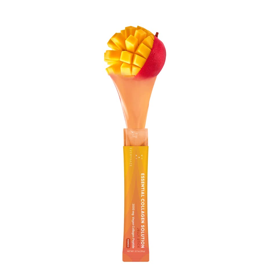 10-pack box of EVERYDAZE Collagen Jelly Sticks.