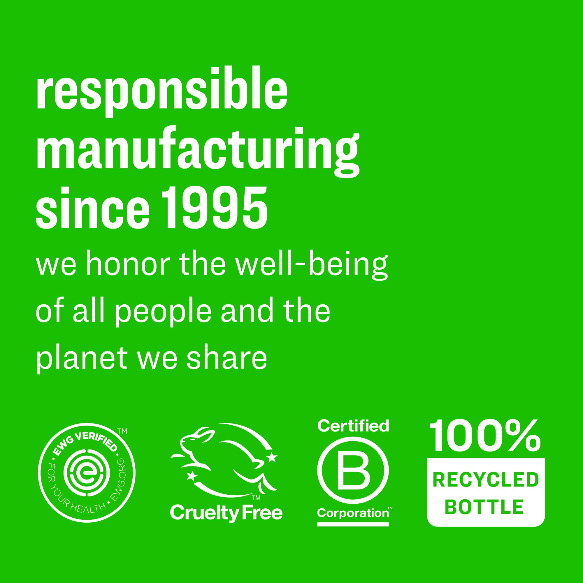 Six bottles in recyclable packaging for Everyone 3-in-1 Tropical Coconut Kids Soap