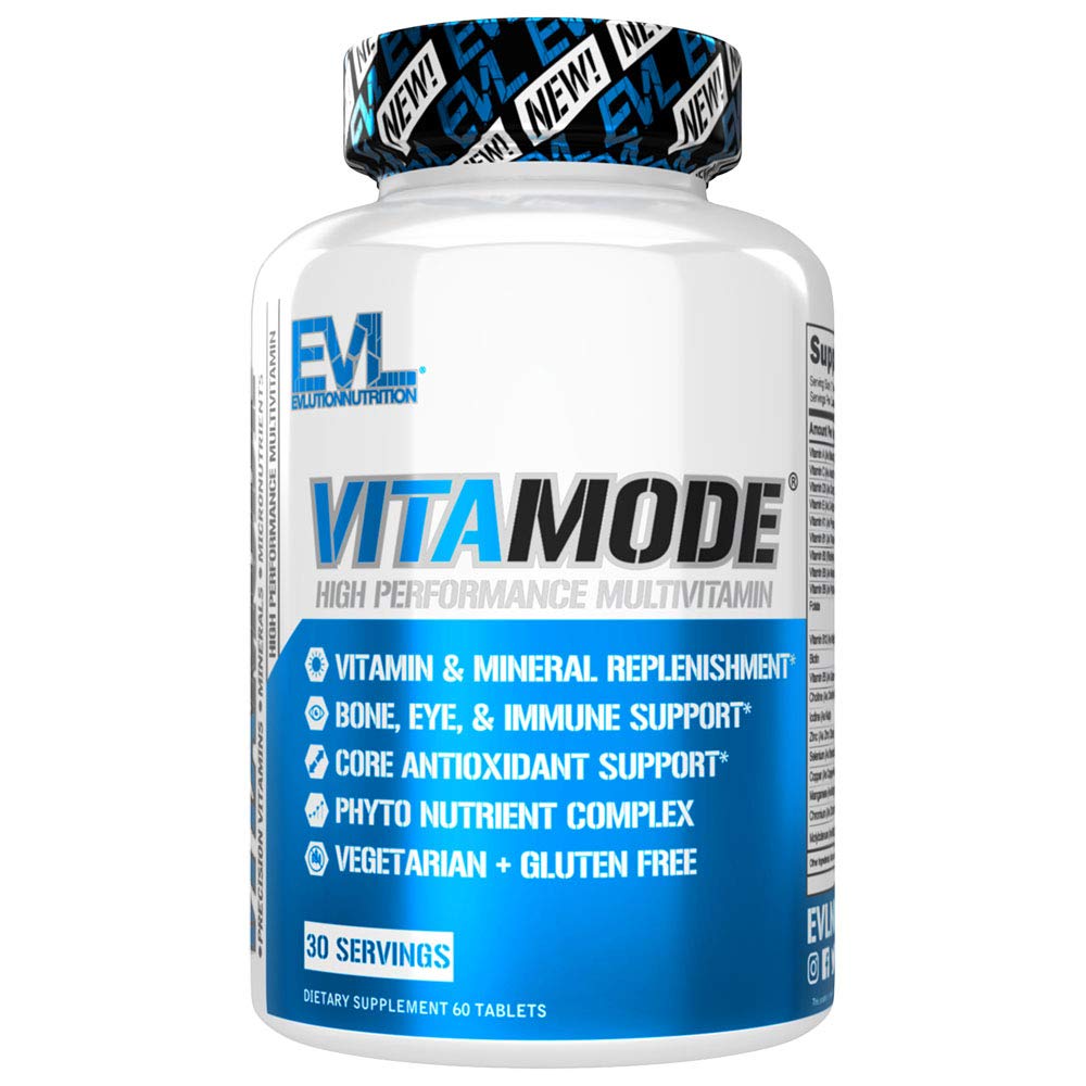 EVL Advanced Daily Multivitamin for Men bottle on white background