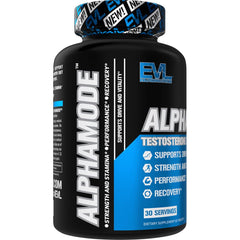 Close-up of Alphamode label and serving directions
