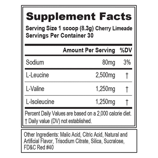 Scooped EVL BCAAs 5g powder