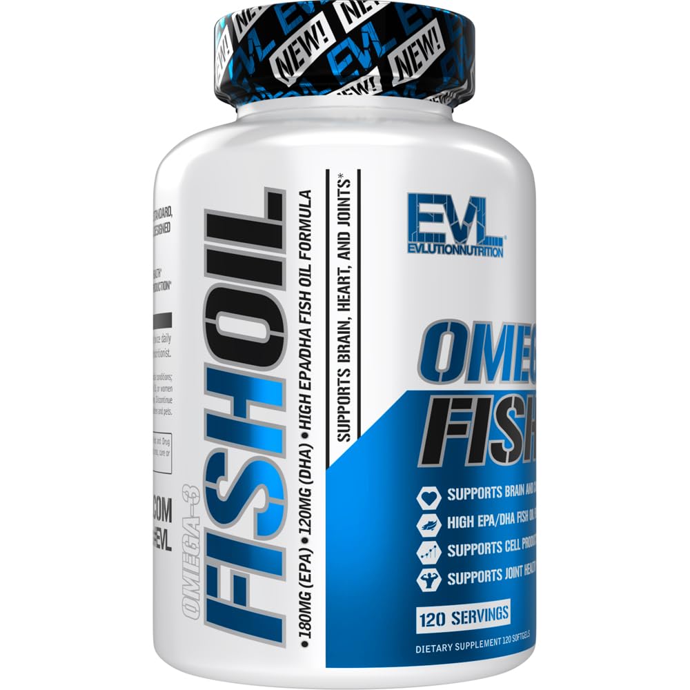 Supports brain, joints and overall health with omega-3 fatty acids