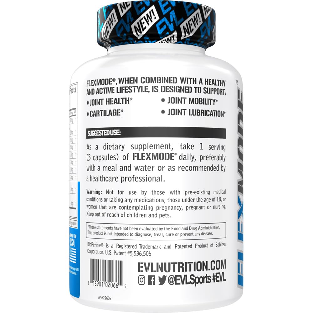 Turmeric, Quercetin and Bromelain ingredients in FlexMode formula