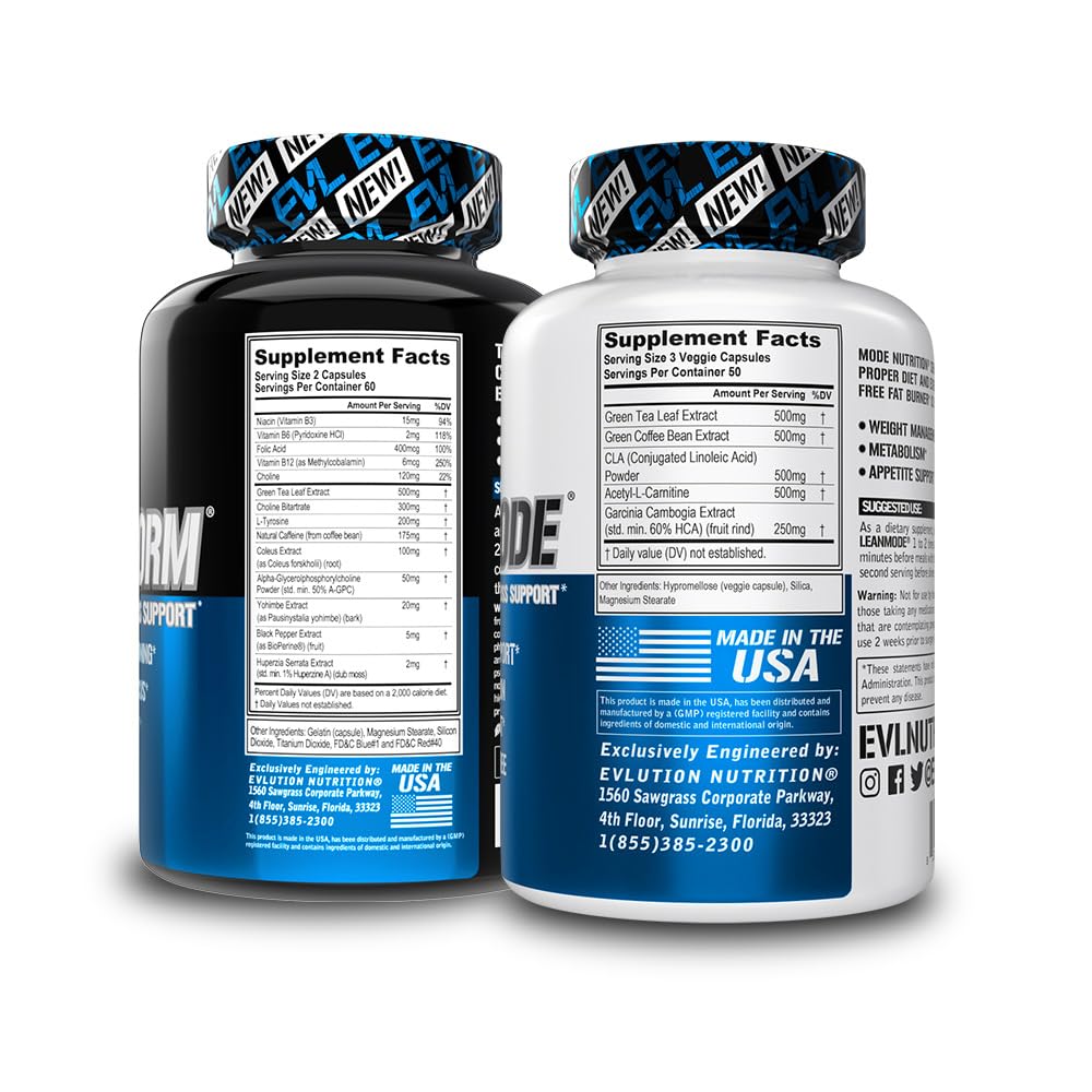 EVL LeanMode and Trans4orm stack packaging showing complete stack