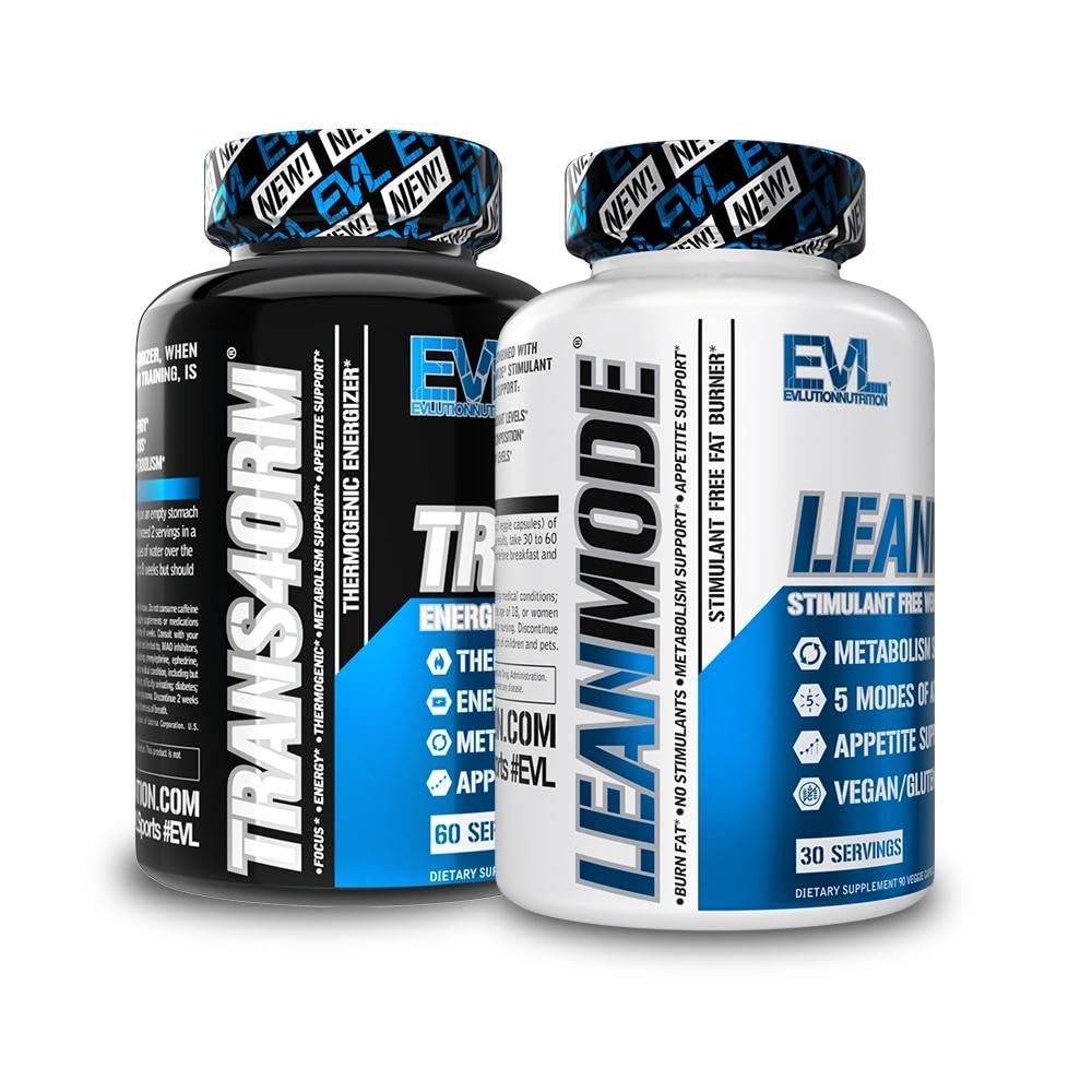 EVL Tyrosine and Yohimbe close-up for focus and energy