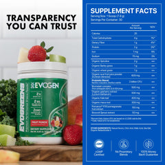 Athlete using Evogreens greens powder for recovery