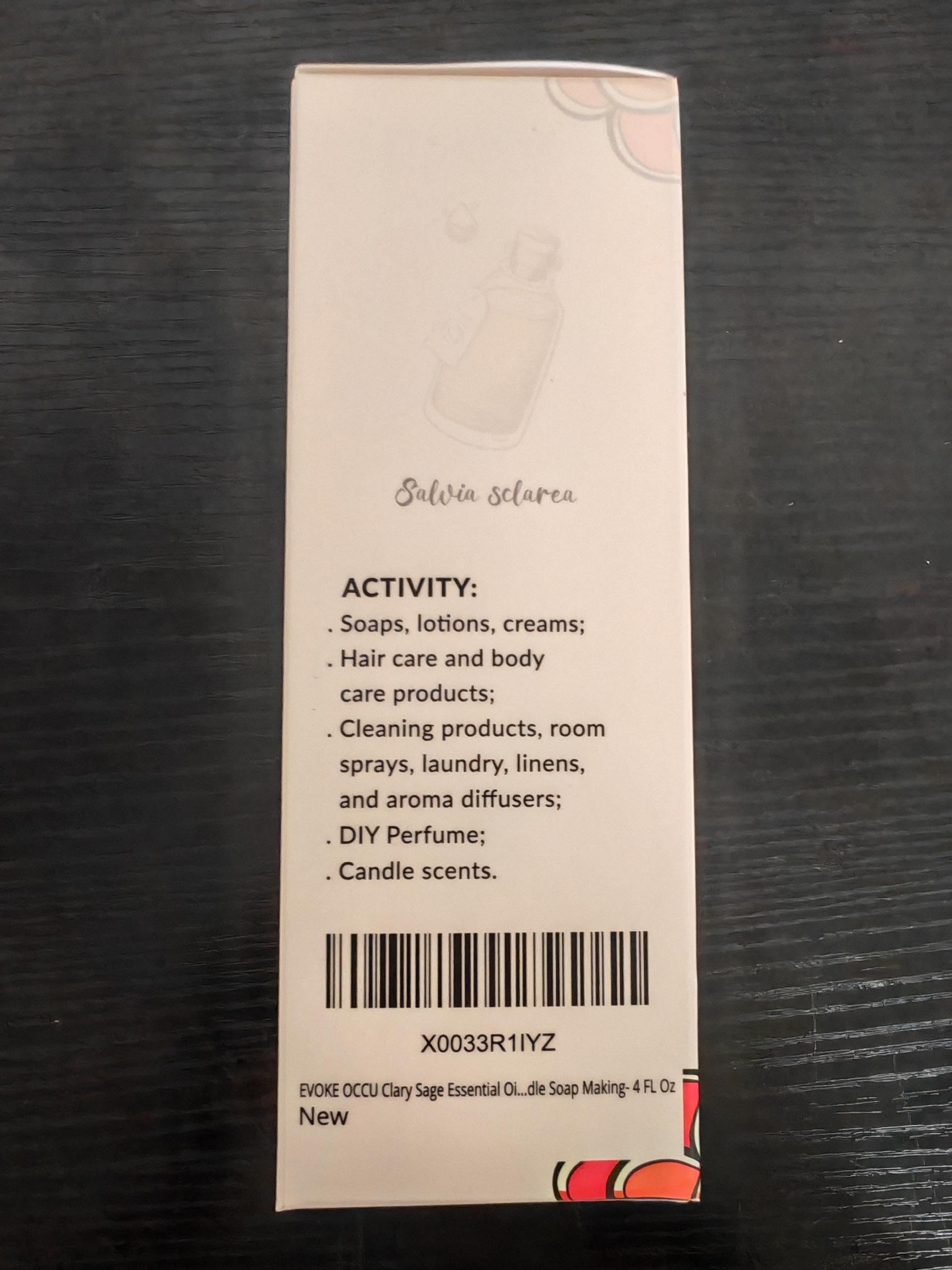 Clary Sage spray on pillow for relaxation
