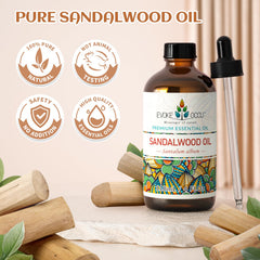 Diffuser with sandalwood oil in use