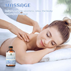 Cedarwood oil for hair care and scalp massage