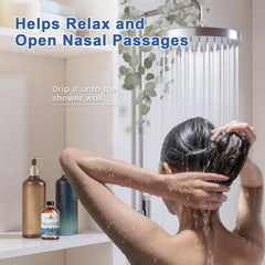 Body wash with eucalyptus essential oil for spa-like experience