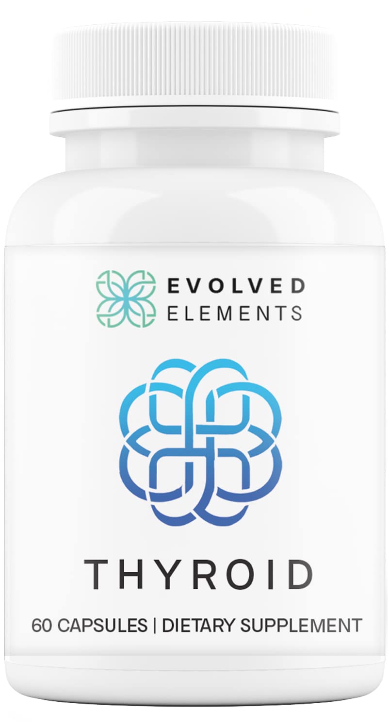 Evolved Elements Thyroid bottle on white background