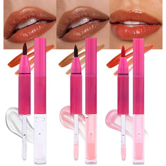 evpct nude matte lipstick marker swatch showing smooth, long-lasting color