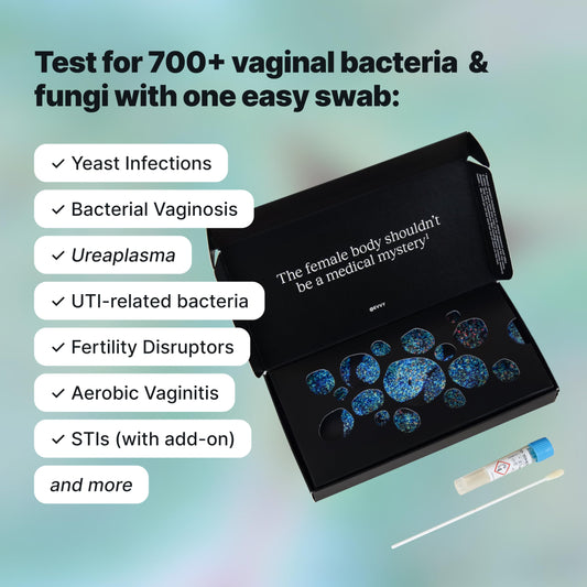 At-home sample collection for Evvy vaginal health test