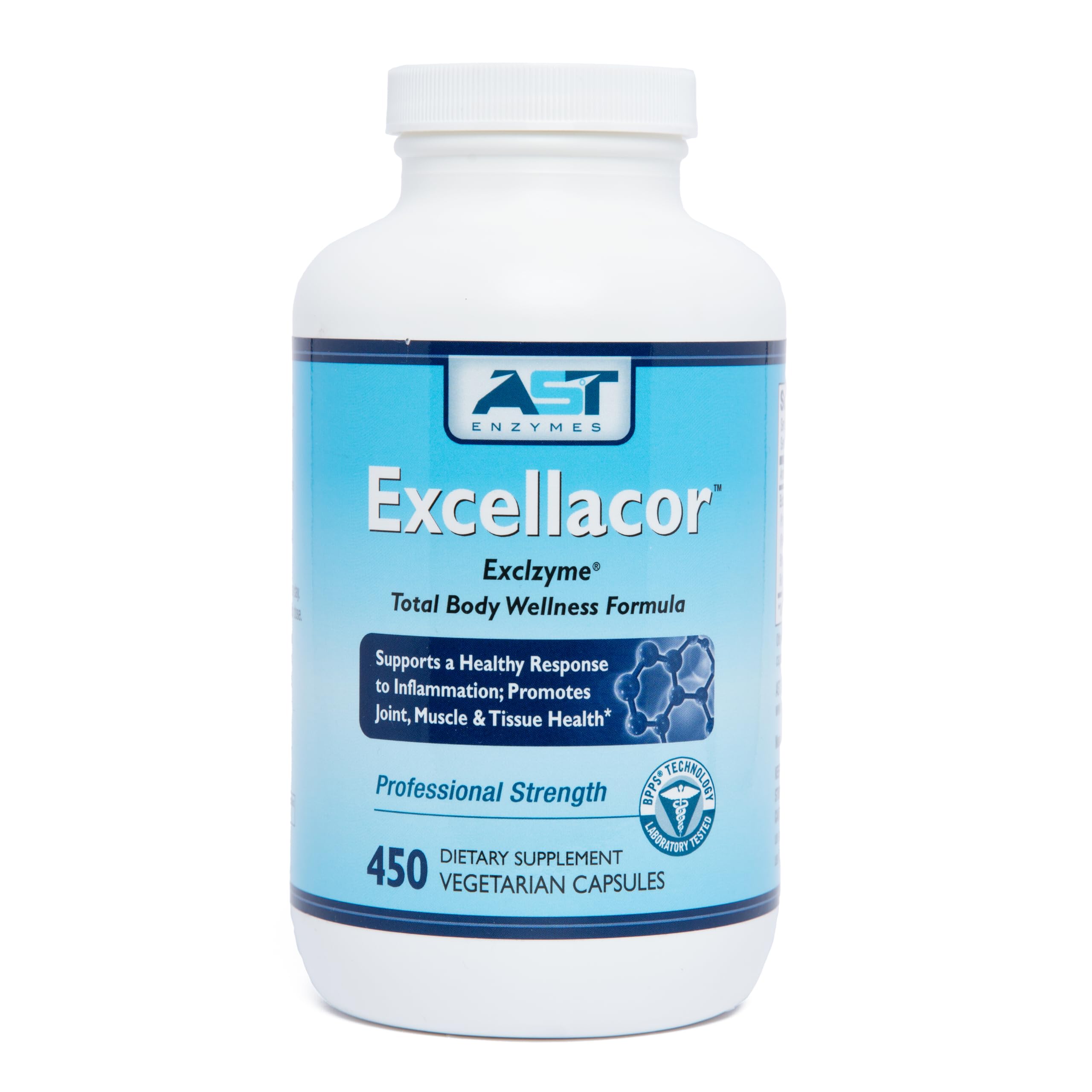 Excellacor-450 Vegetarian Capsules bottle front