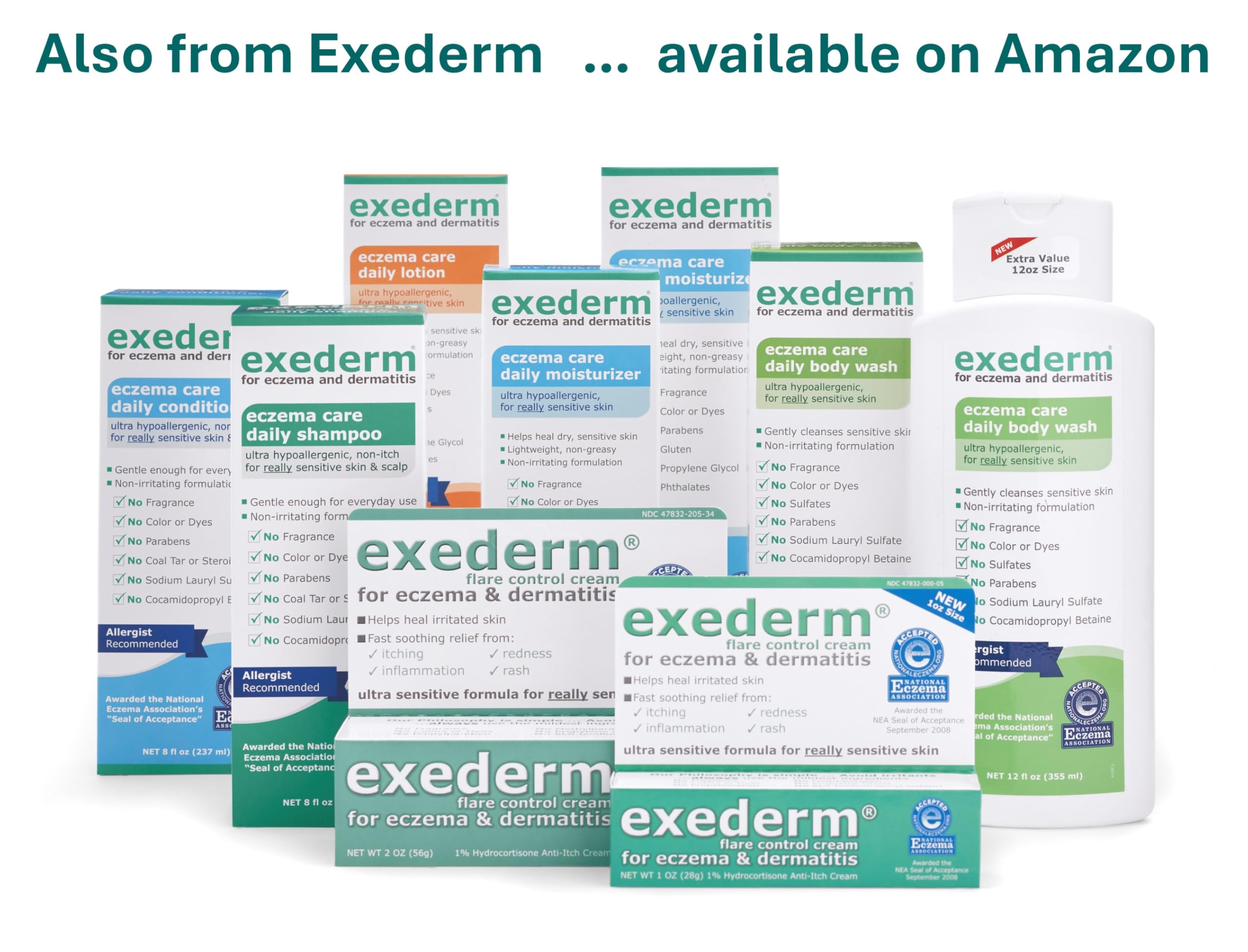 Exederm Flare Control Cream suitable for adults and kids over 2