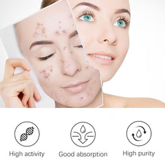 Exfoliating brush and cleanser: promotes smoother skin texture
