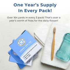 Waxed cardboard plastic-free dispenser for floss