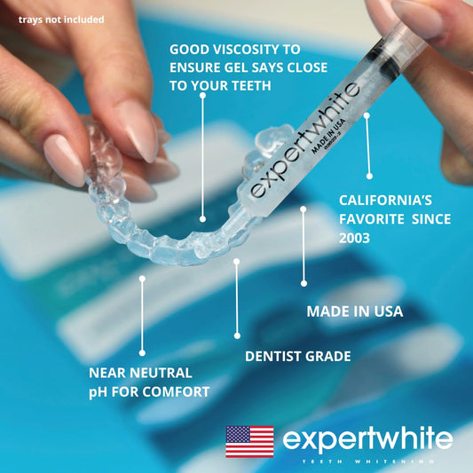 3cc syringe of Expertwhite whitening gel refill for trays