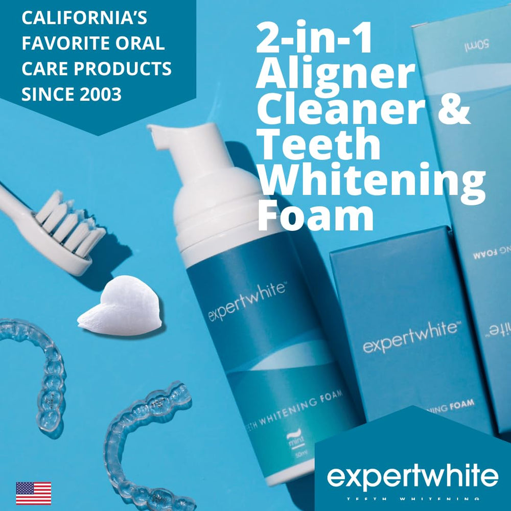 Product packaging and retail box for Expertwhite HP Foam