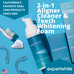 Product packaging and retail box for Expertwhite HP Foam