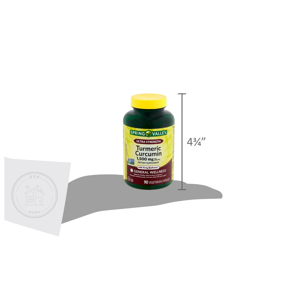 Expiration date on Spring Valley turmeric bottle