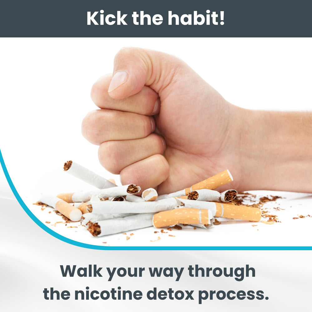 Result reading on a nicotine urine test strip