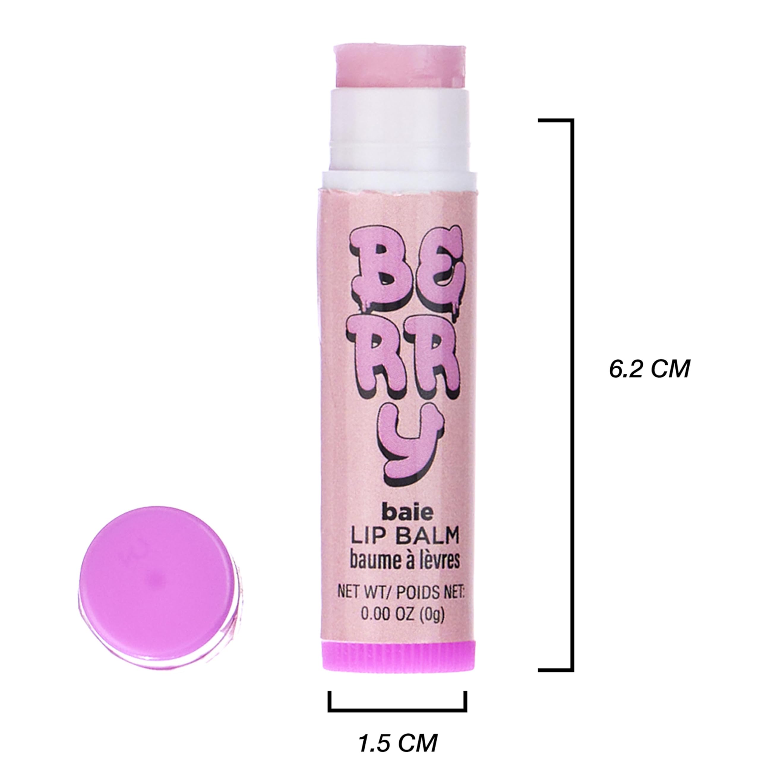 Expressions Fruity Lip Balm Lemon flavor brightens lips with lasting moisture.