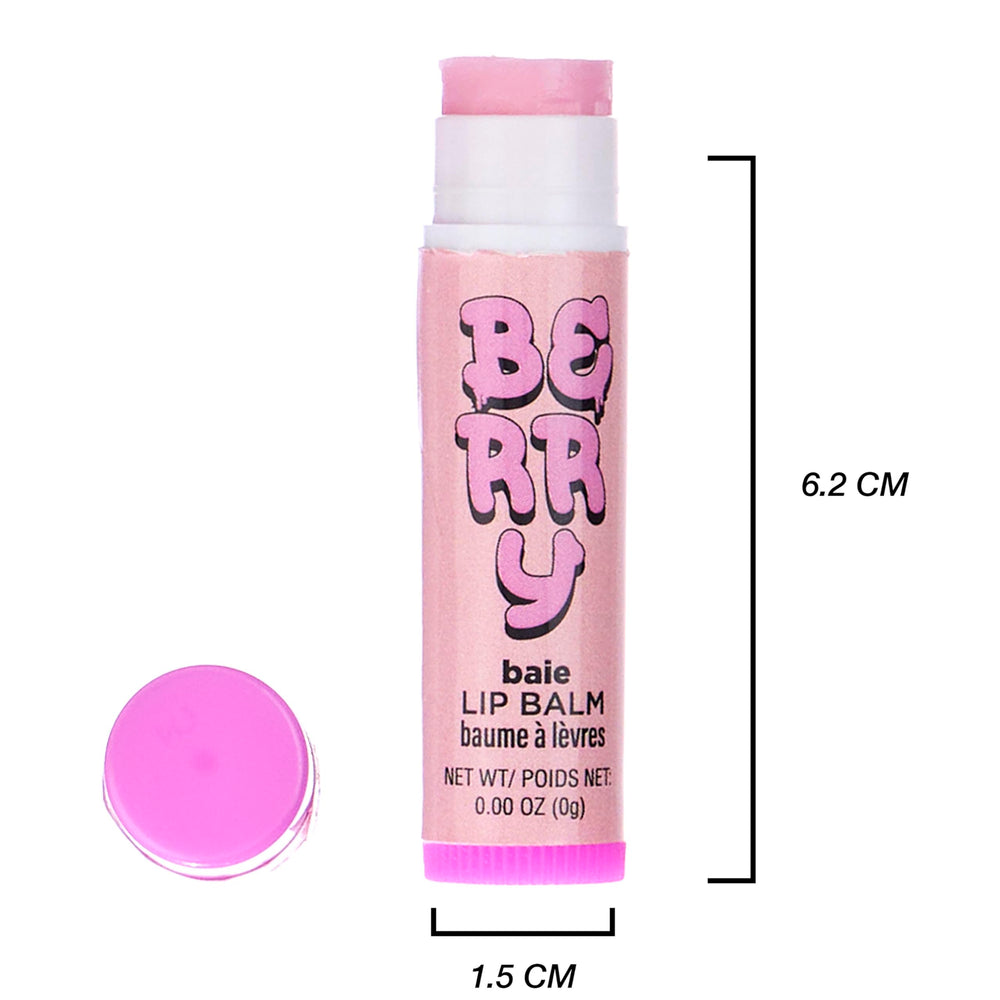 Expressions Fruity Lip Balm Lemon flavor brightens lips with lasting moisture.
