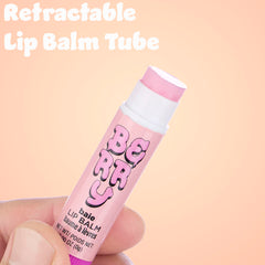 Expressions Fruity Lip Balm Peach flavor enhances softness and shine.