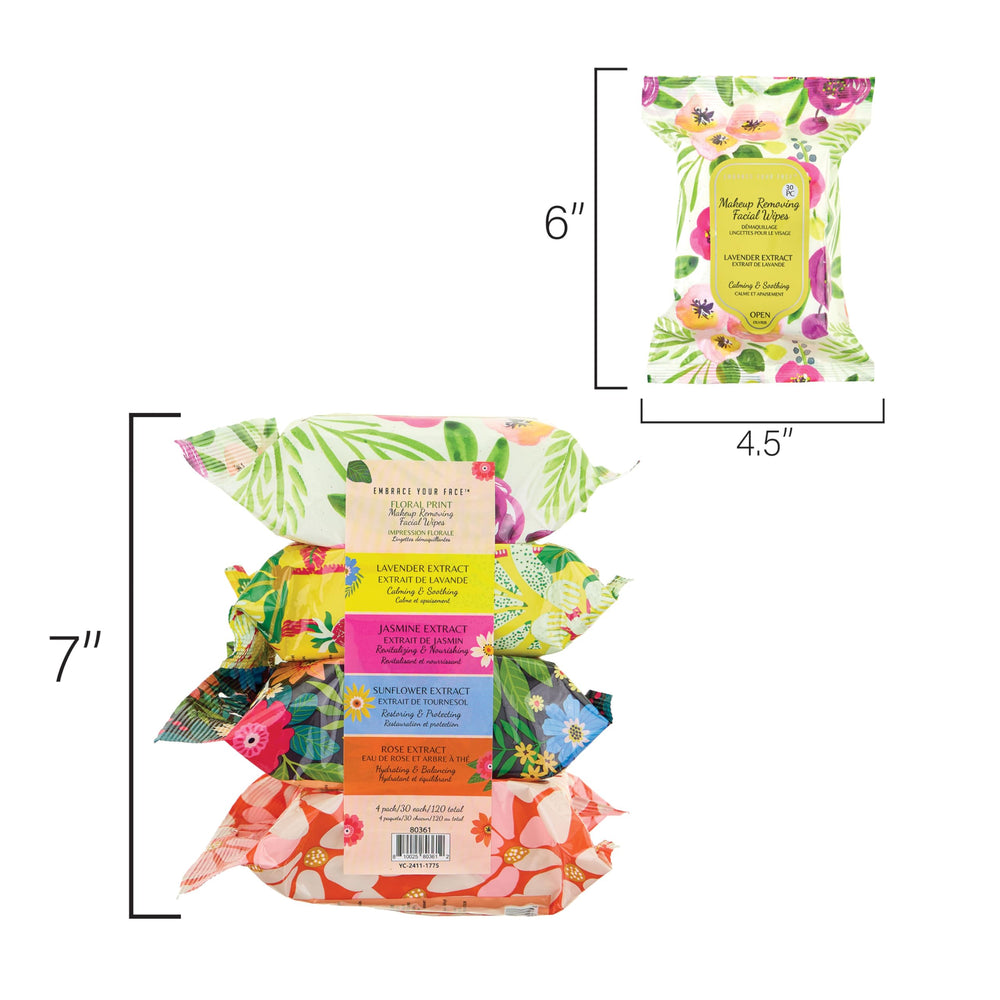 EXPRESSIONS soft towelettes provide a residue-free cleanse for all skin types