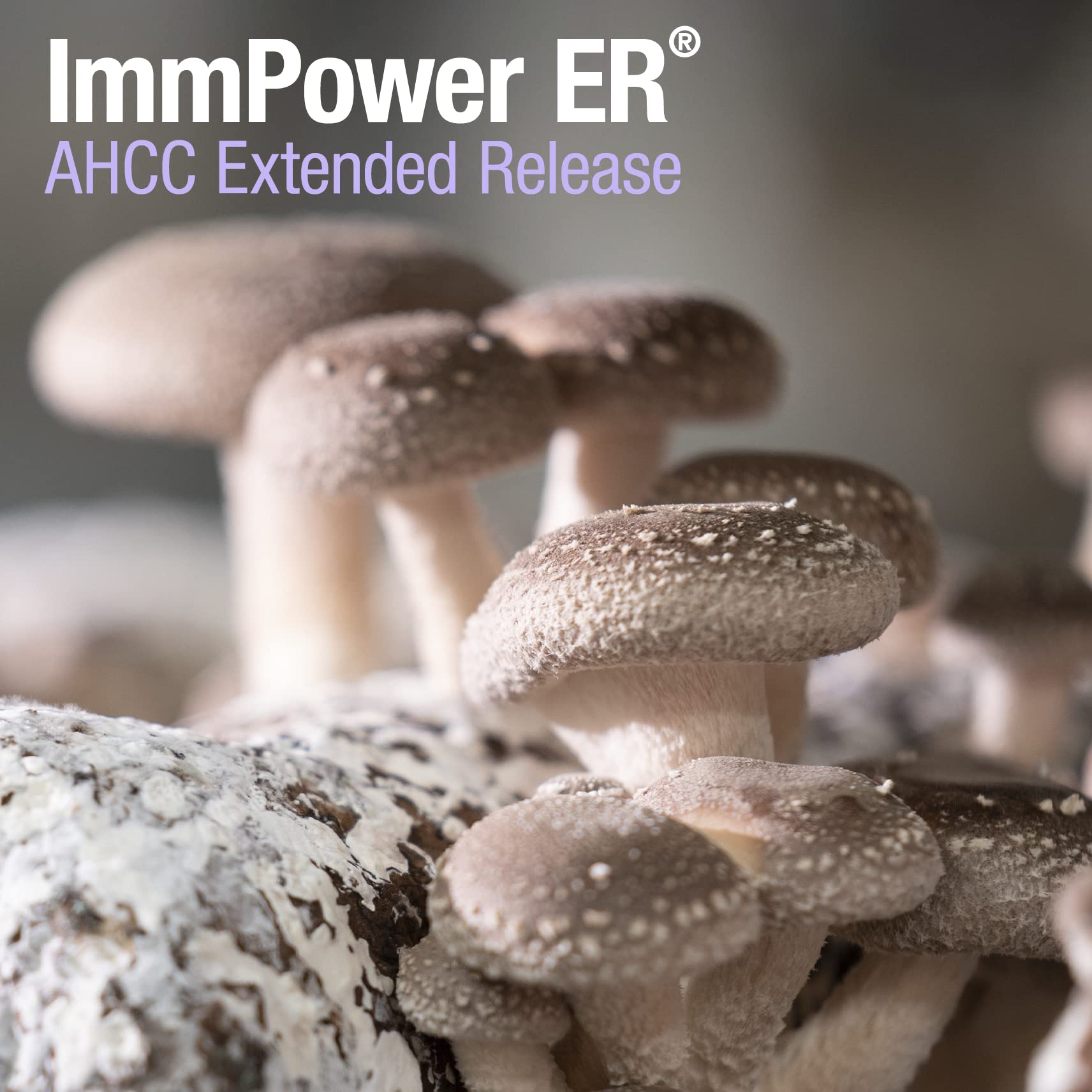 Diagram showing extended-release technology and immune support concept