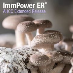 Diagram showing extended-release technology and immune support concept