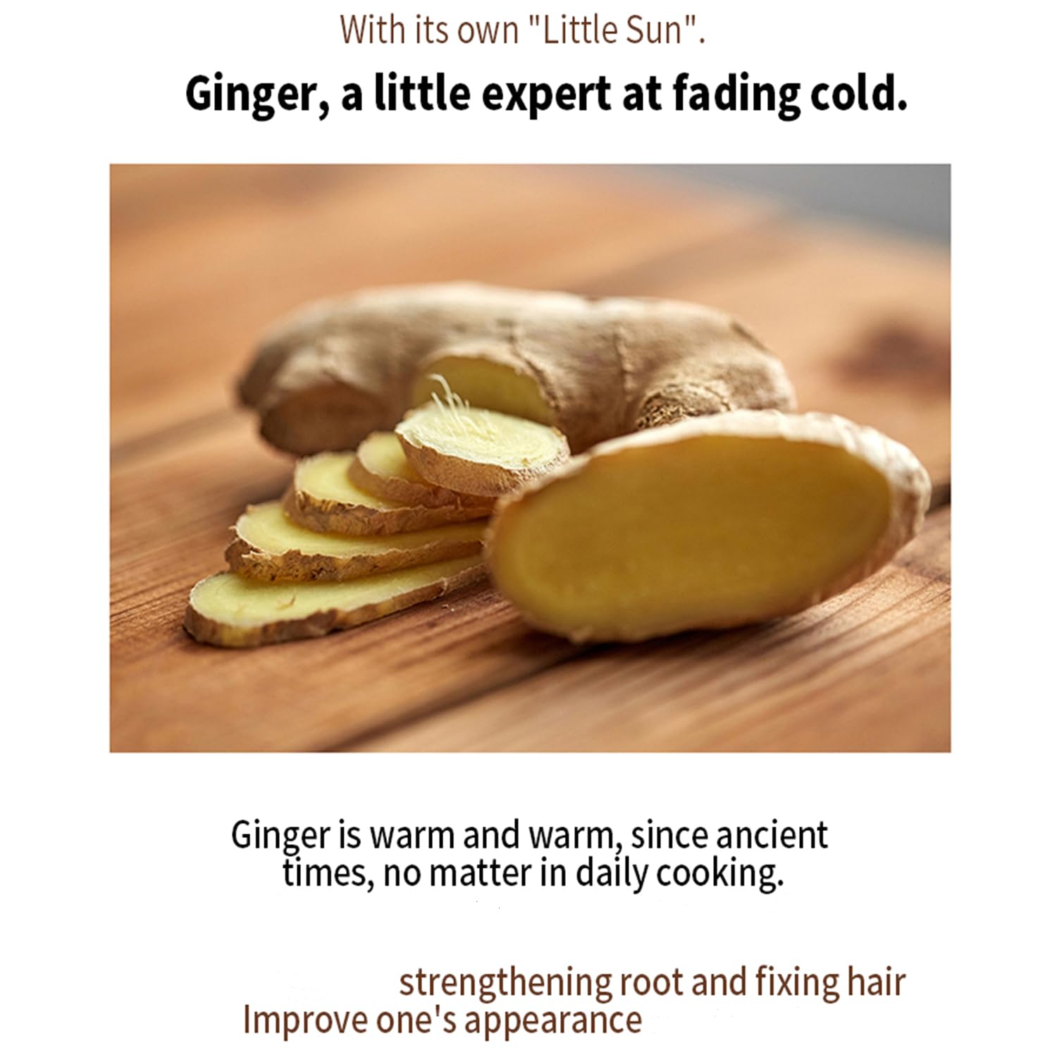 External-use ginger oil instruction illustration