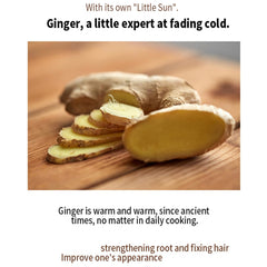External-use ginger oil instruction illustration
