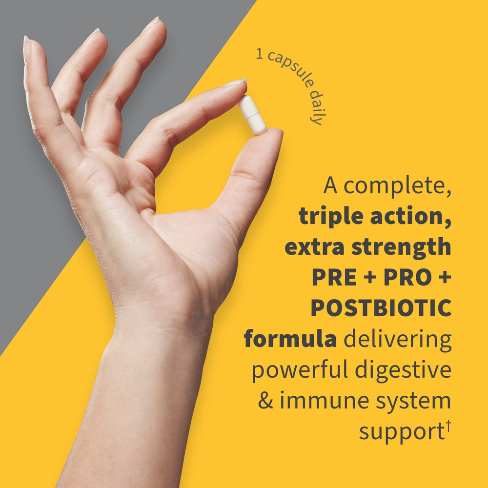 Extra-strength 100B CFU probiotic for women and men