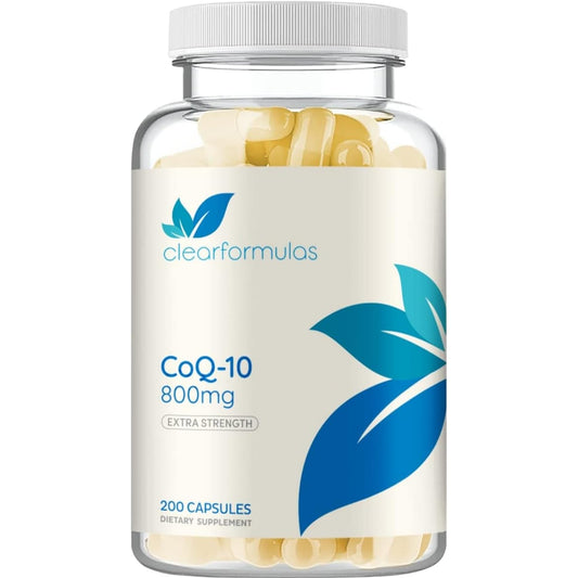 Extra Strength CoQ10 800mg bottle label