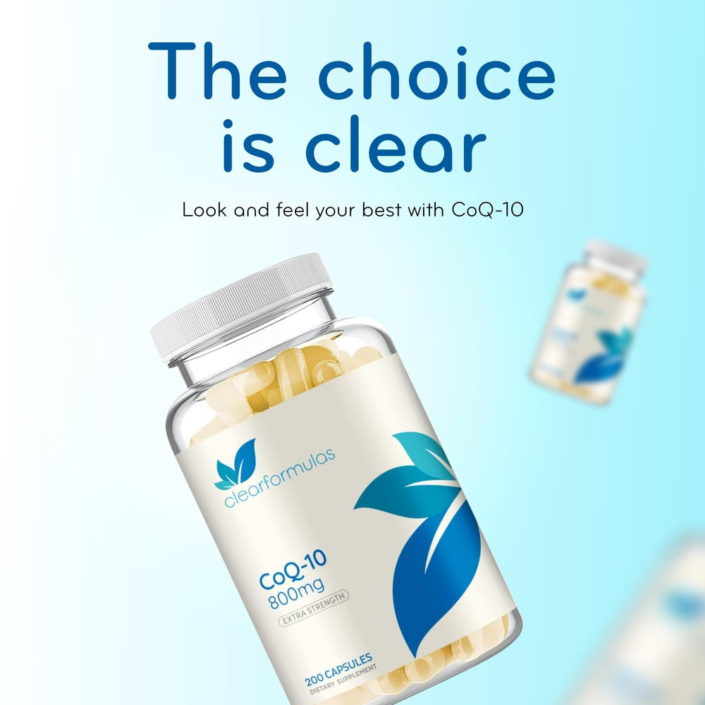 Healthy aging and energy support imagery with CoQ10