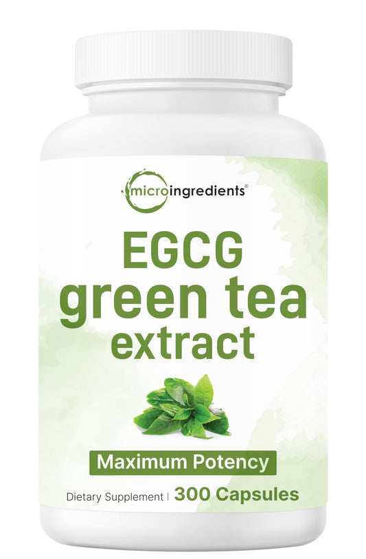 Bottle of Extra Strength Green Tea Extract 300 capsules