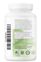 Third-party lab test seal emphasizing safety and potency