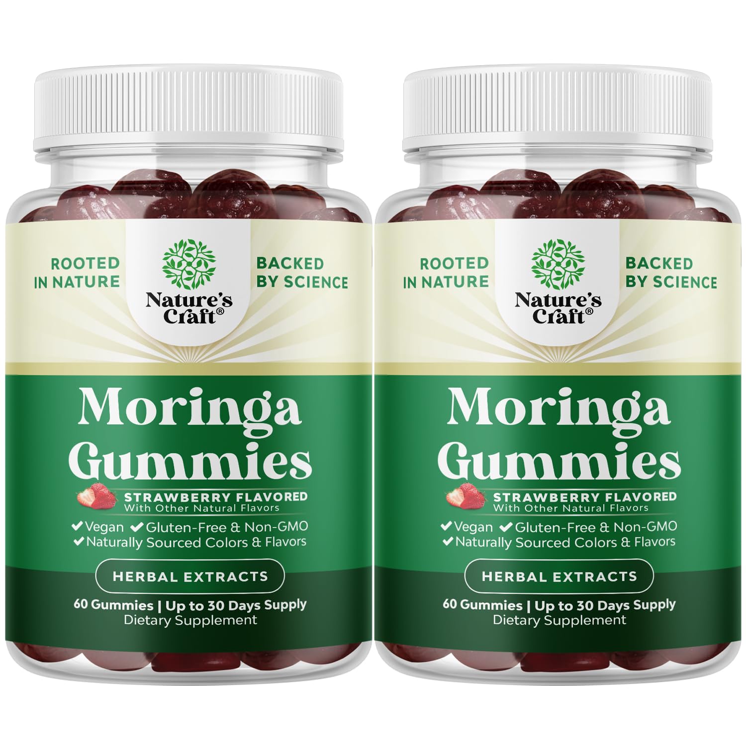 Extra Strength Moringa Gummies for Women packaging – front shot