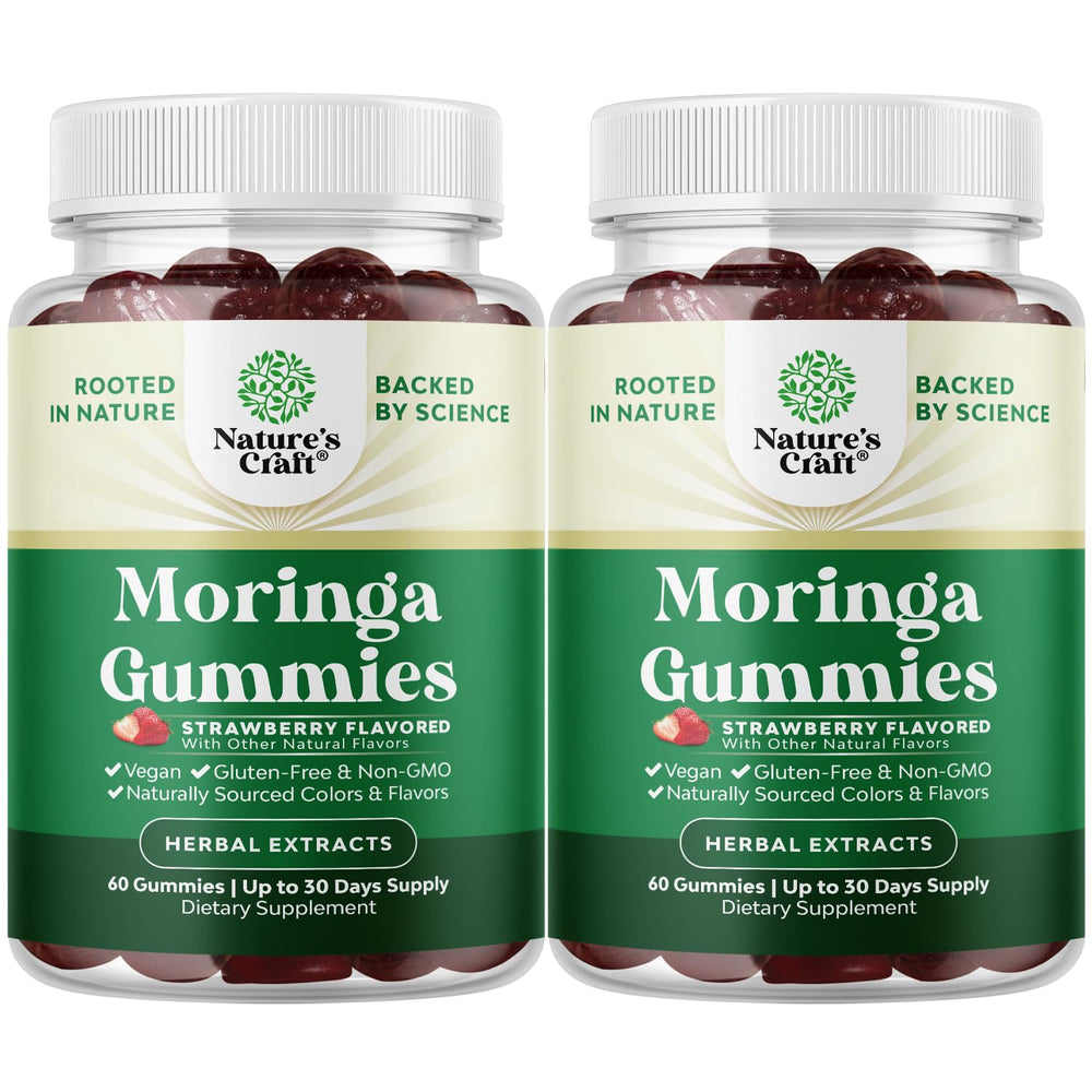Extra Strength Moringa Gummies for Women packaging – front shot