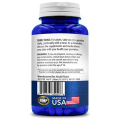 Vegan friendly capsules with no artificial flavors or colors