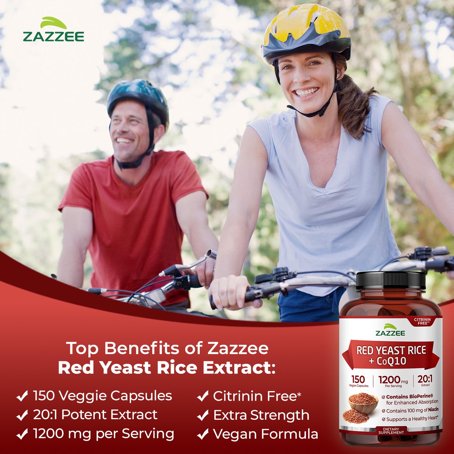 Capsules of Red Yeast Rice supplement