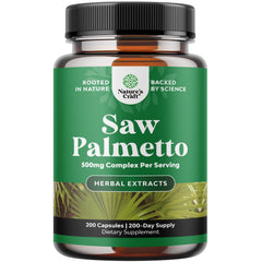Bottle of Extra Strength Saw Palmetto Extract - hero image