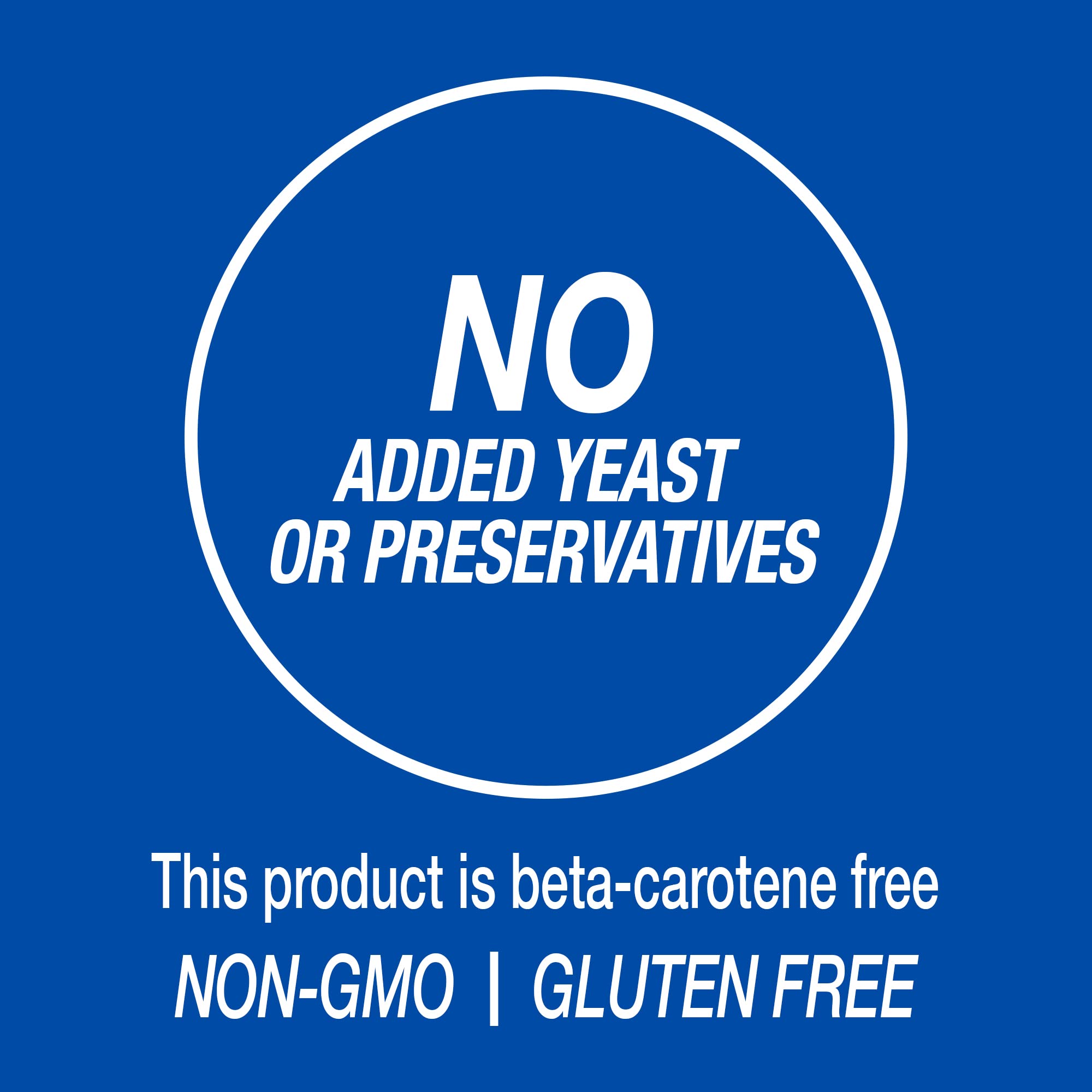 Nutrition facts panel for Healthy Eyes SuperView 2